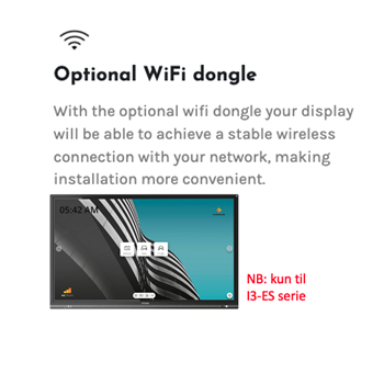 WiFI modul til i3 ES serien